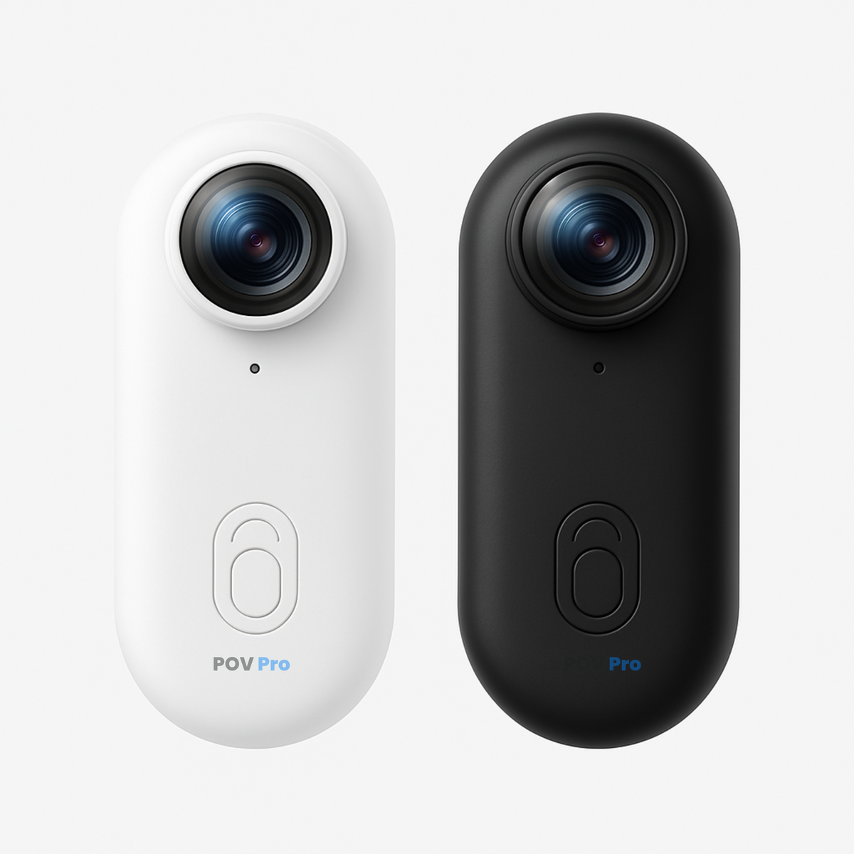CAM Pro Action Camera (Pack of 2) – Dual-Angle Hands-Free Bundle